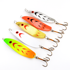 Cebo Metálico Spoon 20-30g con Anzuelo Triple