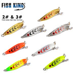 Cebo Metálico Spoon 20-30g con Anzuelo Triple