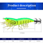 Señuelo Duro Luminoso Tipo Camarón