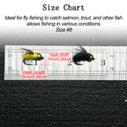 Set de 6/10 Moscas de Pesca