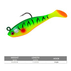 Señuelo Blando de Goma Tipo Swimbait