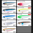 Señuelo Topwater Pencil Flotante 60–100 mm