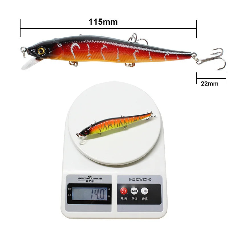 Señuelo Artificial Biónico 11.5cm/14g