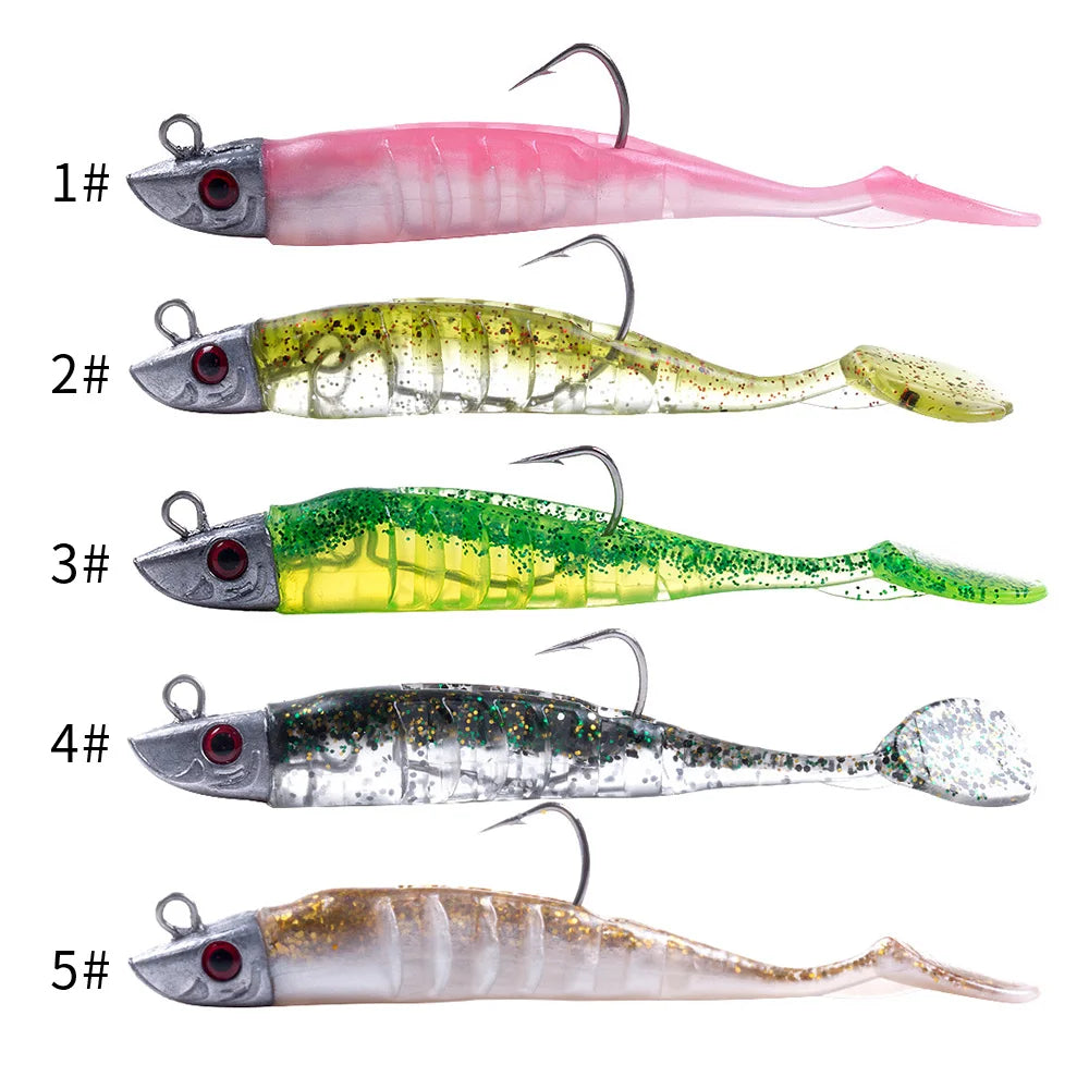 Señuelo Blando con Cabeza Jigging – 9cm/15g y 11cm/25g
