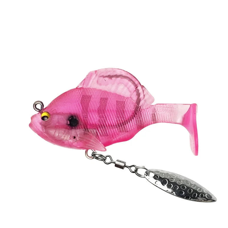 Señuelo Blando Tipo Spoon Wobbler