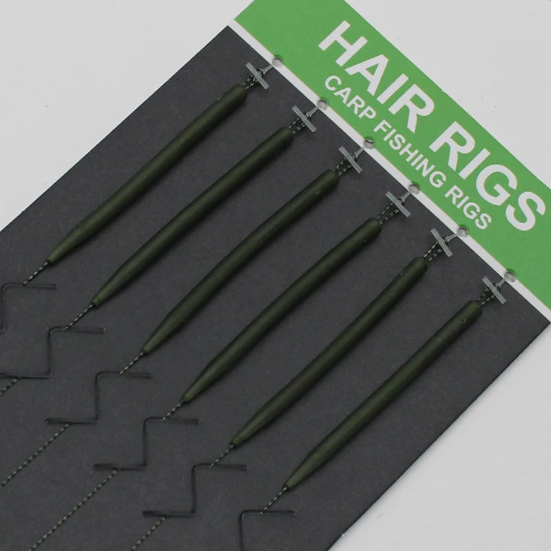 Set de 6 Anzuelos Montados para Carpa